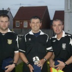 ANDREW BOTHA, GARY HARGREAVES, KEN SHORT DAIRY LANE DENTAL PRACTICE CUP OFFICIALS